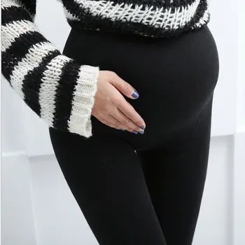 De mari Dimensiuni Femei Gravide Jambiere Reglabil Elasticitate Mare Maternitate Legging Gravide Pantaloni pentru Iarna Maternitate Pantaloni de Moda