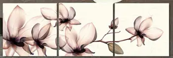 De Vânzare la cald 3 Bucati de Panza Printuri de Arta de Perete Tablou Ulei de Flori de Pictura pentru Camera de zi Decor Acasă de Înaltă Calitate, Fara rama