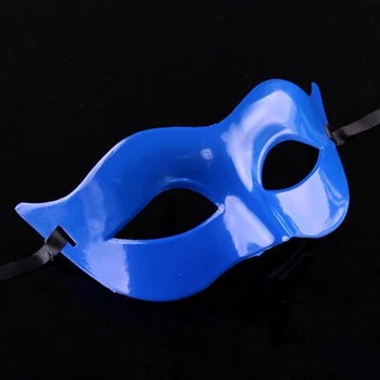 De vânzare la cald Femei/Bărbați Venețiană de Argint mascaradă masca pentru Petrecere Bal mascat negru alb roșu albastru,transport Gratuit.