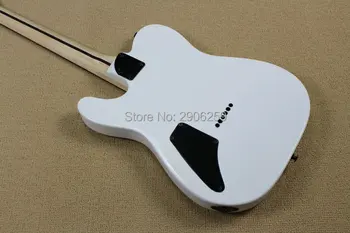 De Vânzare la cald tele chitara plat alb CA jim root semnătura TL chitara blocare butoane rosewood fingerboard de înaltă calitate, Fabrica direct