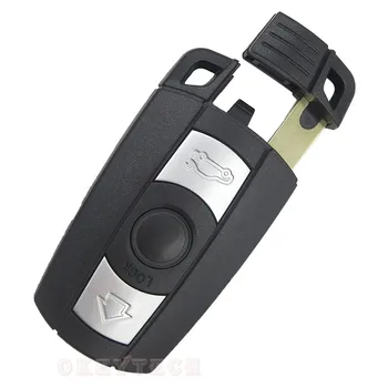 De înaltă Calitate 3 butoane Cheie de la Distanță Shell Caz Pentru BMW seria 5 5/X5/X6 E60 E61 E70, E92 1 3 5 6 Seria smart key caz Cheia Shell
