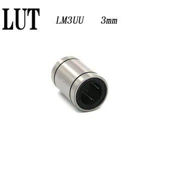 De înaltă calitate 4 buc LM3UU LM3 3x7x10mm 3mm Linear Ball Bearing Bush Bucșă 3mmx7mmx10mm fabrica direct