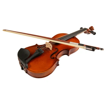 De înaltă Calitate din Lemn Masiv Vioara cu Cazul Arc Siruri de caractere Violino Pentru Elevii Incepatori