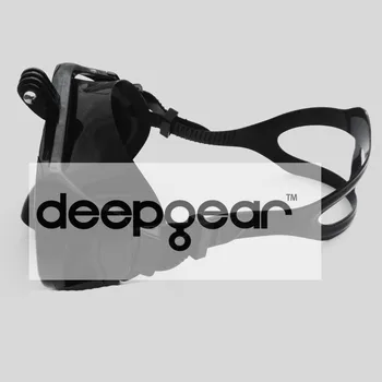 Deepgear Camera mount masca pentru scufundări sticla profesie tub masca de Sus subacvatic sport de scuba și echipamente