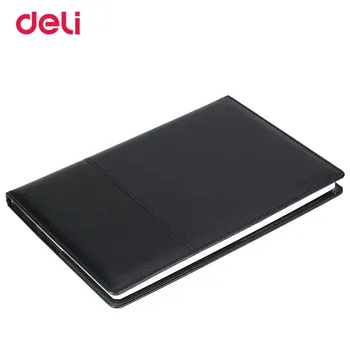 Deli Noi notebook-uri de Afaceri pentru rechizite școlare Papetărie din piele neagră notebook Planificator Planificator de zi cu Zi memo Notebook fierbinte de vânzare
