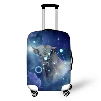 Design creativ de călătorie capac de protecție Constelație sky print rezistent la apa portabil capac portbagaj valiza capac de protecție de ploaie