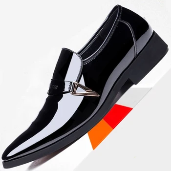 Designer formale bărbați pantofi zapatos hombre heren schoenen rochie de mireasa pantofi 2018 pantofi din piele barbati pantofi oxford pentru barbati
