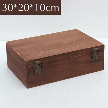 Desktop cutii de lemn, cutii magazin mare conținut cutie de lemn certificat restabilirea moduri vechi primi bijuterii cutie de depozitare cu