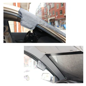 Dewtreetali Masina SUV Magnet Parbriz Acoperi Soarele Scut de Zăpadă Gheață Îngheț protecție anti-Îngheț Argintiu Negru Pentru VW /BMW /Honda /Toyota