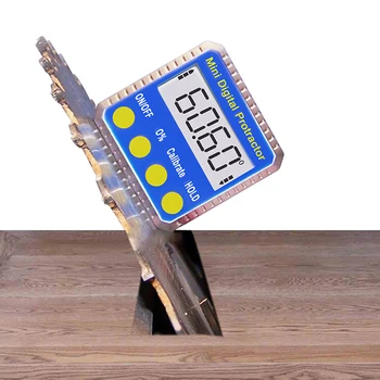 Digital Unghi Raportor Inclinometer Ecartament de un Metru 4 x 90degree Gama cu Bază Magnetică Constructii Industriale Utilizați Instrument