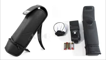 Dimensiuni:L Universal Flash aparat de Fotografiat Sac de Stocare de Caz de Protecție pentru SB600 SB800 SB900 SB910 430EX II, 550EX 580EX II, 600EX