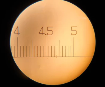 DIV=0,05 MM Microscopul cu Micrometru Ocular Calibrare Glisați pentru Etapa Micrometru Slide
