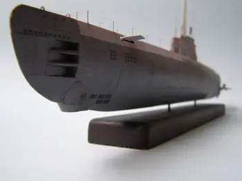 DIY 1:200 U-2536 U-boot de Tip XXI Submarin Hârtie Model Asamblat de Mână de Lucru 3D Puzzle DIY Jucărie pentru Copii