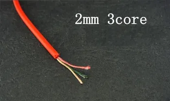 Diy căști cablu În vrac sârmă de cupru febra TPE stereo linie casual linie de Semnal Anti-stretch pull