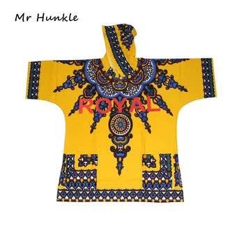 Dl Hunkle Nou Design Dashiki Hanorace Roșu Regal Printted Africane Haine Africane Dashiki Pentru Femei, Bărbați Plus Dimensiune XXL,XXXL