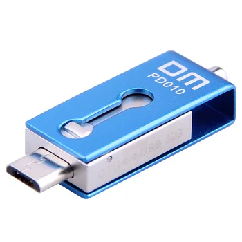 DM PD010 USB Flash Drive, 32GB Metal OTG Pendrive USB de Mare Viteză Memory Stick 16GB pen Drive Reală Capacitate de 8GB USB Flash disc U