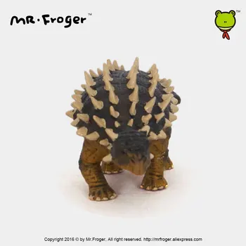 Domnul Froger Saichania Model de Jucărie Dinozaur Jurassic drăguț grădină zoologică din plastic soldat Jucarii Clasice Pentru Copii Modele Animale în stoc