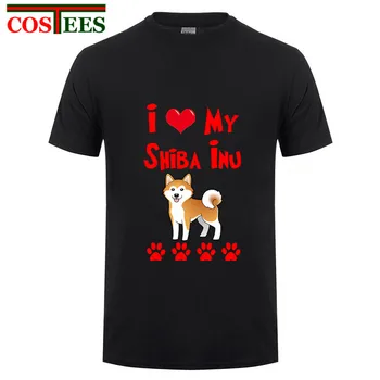 Drăguț Shiba Inu T cămașă femei bărbați Kawaii Doge t-shirt mens tricou hombre model animal caine minunat tricou homme camisetas Topuri