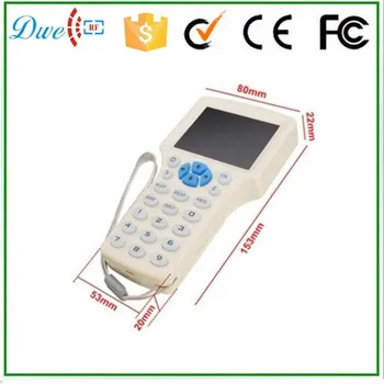 DWE CC RF ID IC Multi-funcție ID/IC Smart Card clonat cardul copiator pentru 125khz și 13.56 mhz