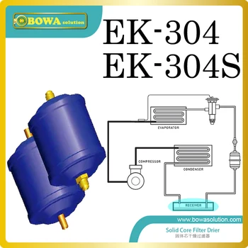 EK304 HFC filtru de uscătoare sunt instalate în frigider echipamente și congelator mașină înlocui Parker filtru uscătoare