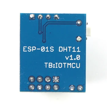 Elecrow ESP8266 ESP-01 ESP-01S DHT11 de Temperatură Senzor de Umiditate pentru Arduino Wireless Wifi Module Smart Home IO Proiect DIY Kit