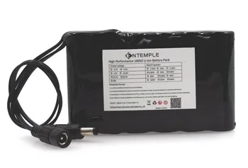 ENTEMPLE Portabil Super 18650 baterie Reîncărcabilă Li-ion baterie pack capacitate DC 12 V 6800 Mah CCTV Cam Monitor
