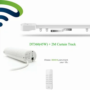 Ewelink Broadlink ADN Intelligient Dooya DT360e Wifi Motor Electric Cortina+ 2M Aluminiu Cortinei de Cale Ferată Control de la Distanță Telefonul