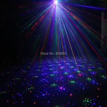 Exterior Impermeabil RGB cu Laser Cer Zăpadă Modele de Proiector Full Color Petrecere de Vacanță de Crăciun Copac Casă DJ Peisaj de Grădină Lumină T60