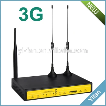 F3436 industriale WCDMA HSPA+ 3G WIFI router pentru Chioșc, Substație