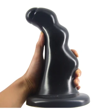 FAAK Mare dildo Curbat convex mare anal plug G spot stimula jc jucarii sexuale pentru femei big penis artificial sex produsele violet