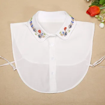 Femei de moda de Moda en-Gros de Bumbac Detasabila femei Noi de Vânzare Fierbinte blugi detasabila șirag de mărgele de cristal flori cravată