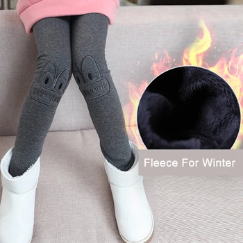 Fete Jambiere Pantaloni de Iarnă din 2018 Îngroșarea Bumbac Fleece pentru Copii Cald Pantaloni Lungi Copii Imbracaminte Casual de Iarna Legging Fata