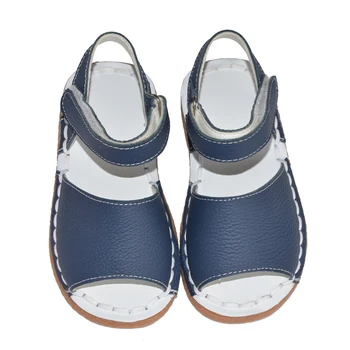 Fete pentru copii sandale 2017 vară pentru copii roz alb-bleumarin clasic pentru fete pantofi de copil handsewing chaussure sandale simple