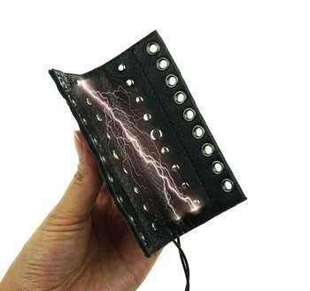 Fierbinte electro sex kit penis inel de stimulare electro-șoc jucarii sexuale din piele inel de penis penisul sclavie adult jucarii sexuale pentru barbati