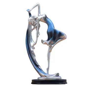 Figurine De Mediu Rasina De Artizanat Europene De Dans Fata De Sculptură În General Acasă Ornamente Decor Creativ Cuplu Cadou
