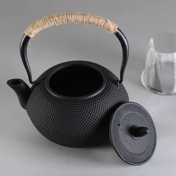 Fonta ceainic Set Ceainic Japonez Tetsubin Fierbător Drinkware 1.2 L Kung Fu Instrumente din Oțel Inoxidabil Filtru Ceainic fonta