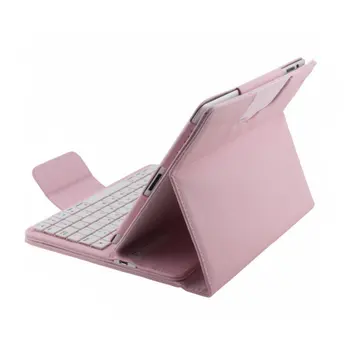 Fără fir Detașabil Tastatură Bluetooth Cu Tableta Caz Pentru iPad 2 3 4 Caz 10.1 inch din Piele PU Russian Keyboard Acoperi Caz