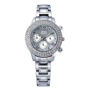 G&D GLE&VDO Brand de Lux pentru Femei Ceasuri Argint Moda Casual Womem e Ceasuri Brățară din Oțel Inoxidabil Doamnelor Rochie Ceas Cadou