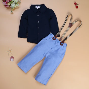 Gentlman Copii Seturi De Îmbrăcăminte De Moda Primavara Kinderkleding Jongens Două Bucata Tricou+Pantaloni Baiat Marci Ropa Ninos