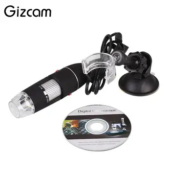 Gizcam 1000x Mini Microscop Digital USB Magnifier Camera Video Endoscop de Înaltă Calitate Microscopio 40X-1000X Cadou pentru Copii