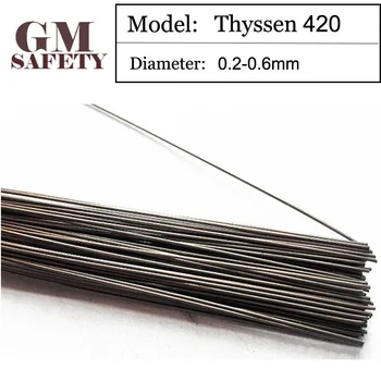 GM Sârmă de Sudare Thyssen 420 de 0.2/0.3/0.4/0.5/0.6 mm Sârmă de Sudare cu Laser pentru Sudori 200pcs în 1 Tub W1016