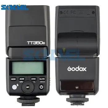 Godox Mini Speedlite TT350S Camera Flash TTL HSS GN36+X1T-S Transmițător pentru Sony A9 A7RII Mirrorless Camera DSLR cu 6 Kit Cadou