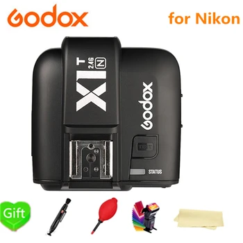 Godox X1T Flash Trigger X1T-N TTL Wireless 2.4 G 1 / 8000s HSS 32 Canale Camera Transmițător pentru Nikon d3200 d3300 d5100 d7200