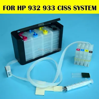 Gol Pentru HP 932 XL 933 XL Sistem Ciss Pentru HP 7610 7612 6100 6600 6700 7100a Imprimanta Cu Perment ARC Chips-uri
