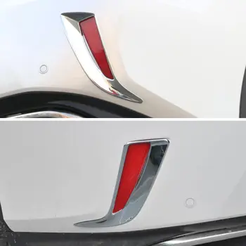 GRĂTAR@FUKA Accesorii Crom ABS Auto-Styling Bara Spate Reflector Lumina de Ceață Acoperă Autocolant se Potrivesc Pentru Lexus 2016 RX350 RX450h