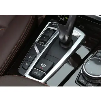 GRĂTAR@FUKA Masina Schimbătorului de Viteze Cutie de Benzi Decor Ornamental ABS Styling Interior Accesorii Pentru X3 X4 F20 F25 2011-15