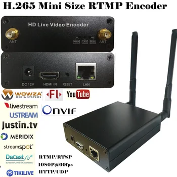 H. 265 HEVC wifi HDMI Video Streaming Encoder encoder HDMI Transmițător Difuzat live encoder wireless H265 iptv encoder