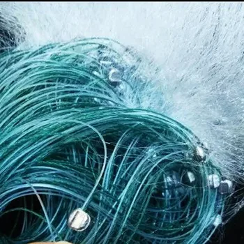 H0.8m*L50m 1layer 1cm-1,5 cm ochiuri chiuveta plasă de pescuit china rețea de pescuit pește capcană în aer liber pesca potes rețea senna gill net