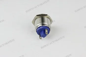 HABOO de AMBALARE 10BUC anti-vandal metal comutator cu cap plat reset buton comuta 1NO IP67 cu înaltă calitate