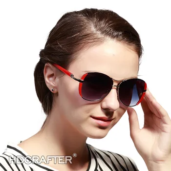 HDCRAFTER ochelari de Soare pentru Femei Brand Designer de Ochelari de Soare pentru Femei Oglindă ochelari de soare Ochelari de 2017 oculos de sol feminino Dropshipping